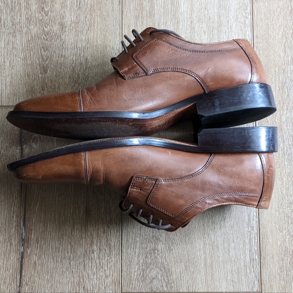 J Murphy by Johnstone & Murphy Cap Toe Men's Dress Shoes size 10W - Picture 5 of 12